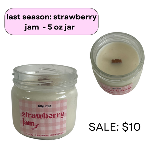 Strawberry jam -5oz lumps and bumps