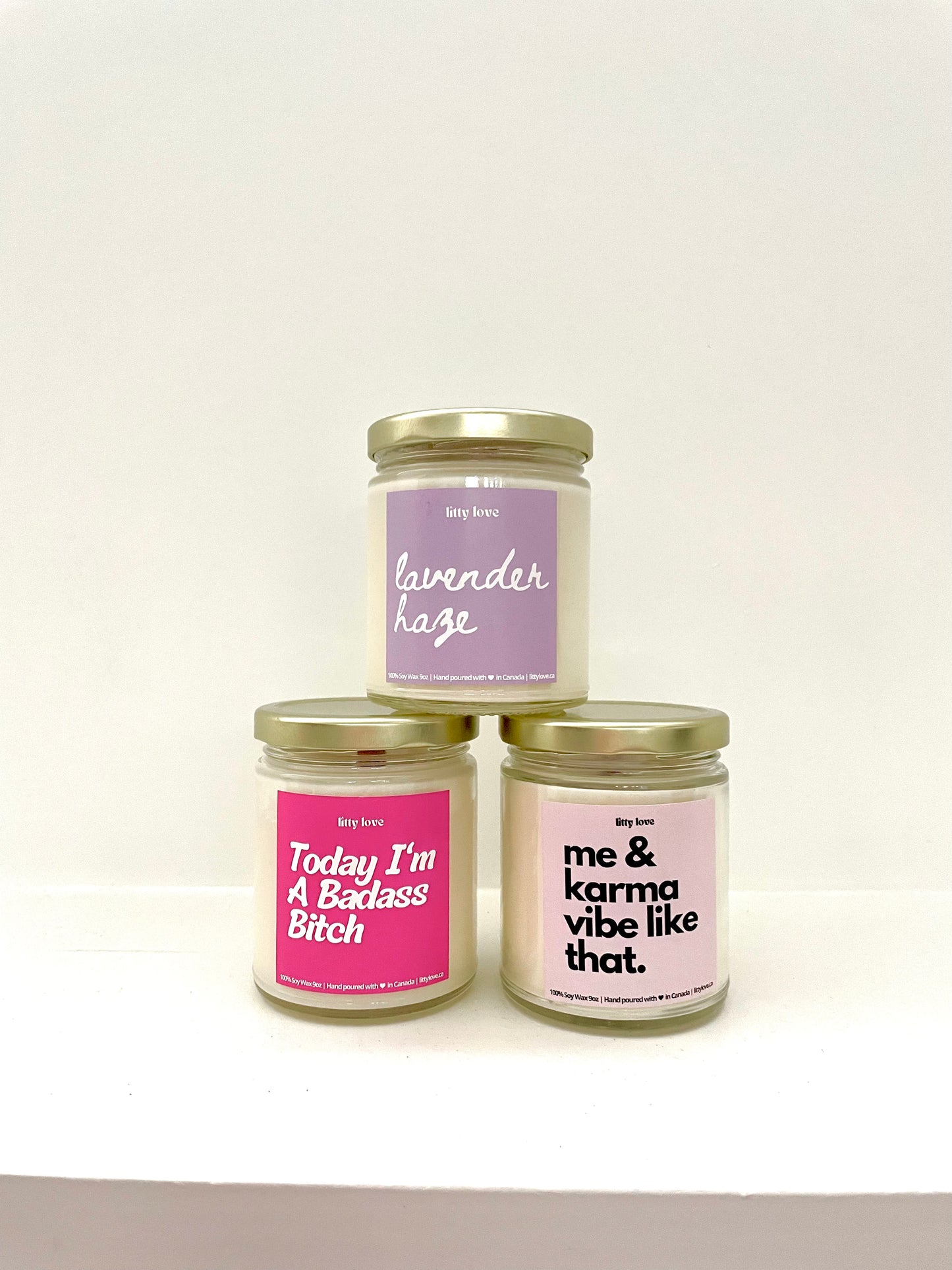 Girls girl collection - SET- all 3 candles